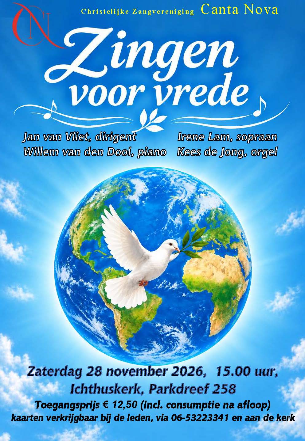 Flyer Najaarsconcert 2026